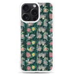 Mid Century Retro Floral 1970s 1960s Pattern 62 iPhone 15 Pro Max TPU UV Print Case