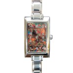abstraction 22 Rectangle Italian Charm Watch