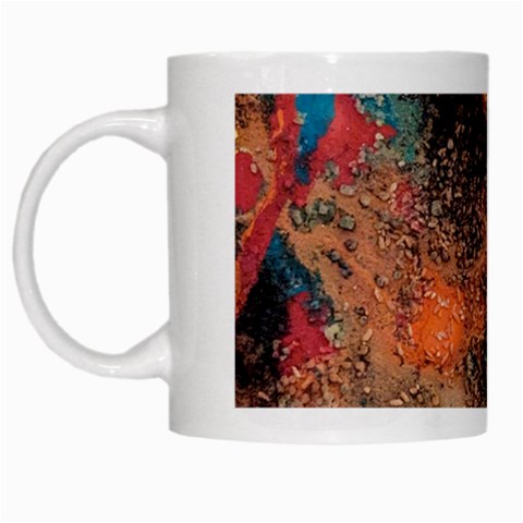 abstraction 22 White Mug from ArtsNow.com Left