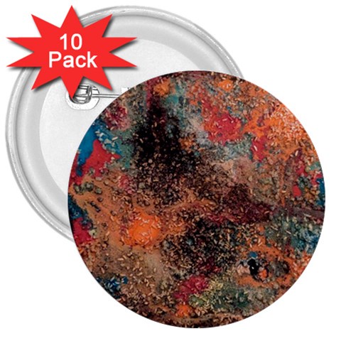 abstraction 22 3  Buttons (10 pack)  from ArtsNow.com Front