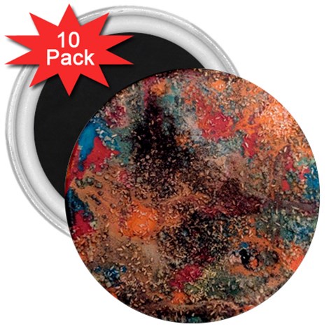 abstraction 22 3  Magnets (10 pack)  from ArtsNow.com Front