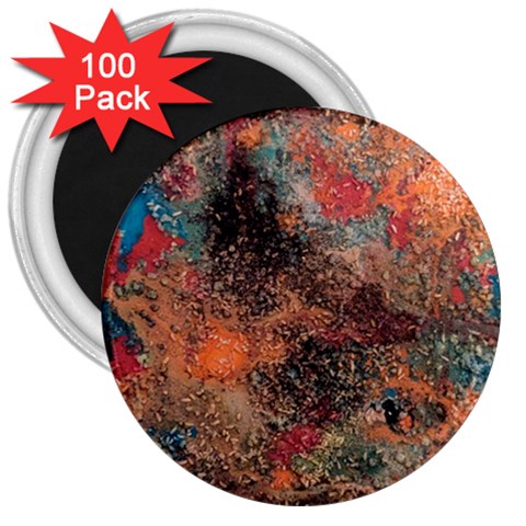 abstraction 22 3  Magnets (100 pack) from ArtsNow.com Front