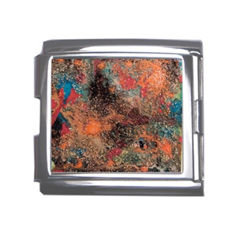abstraction 22 Mega Link Italian Charm (18mm) from ArtsNow.com Front