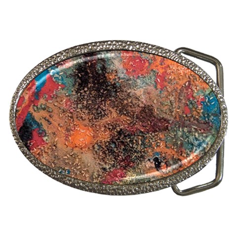 abstraction 22 Belt Buckles from ArtsNow.com Front