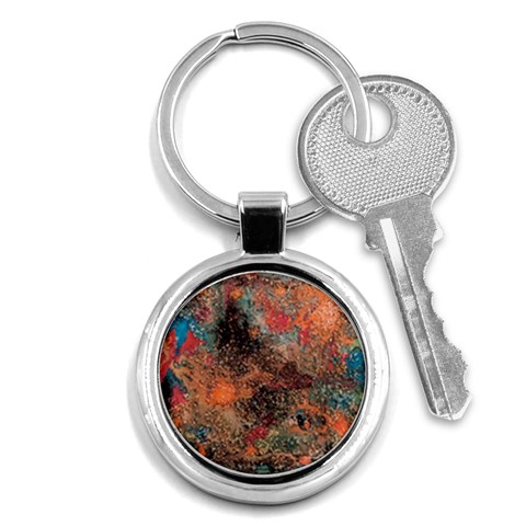 abstraction 22 Key Chain (Round) from ArtsNow.com Front
