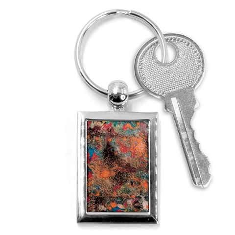 abstraction 22 Key Chain (Rectangle) from ArtsNow.com Front