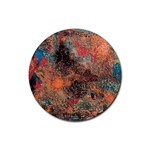 abstraction 22 Rubber Round Coaster (4 pack)