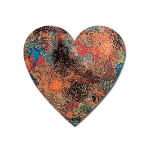 abstraction 22 Heart Magnet from ArtsNow.com Front