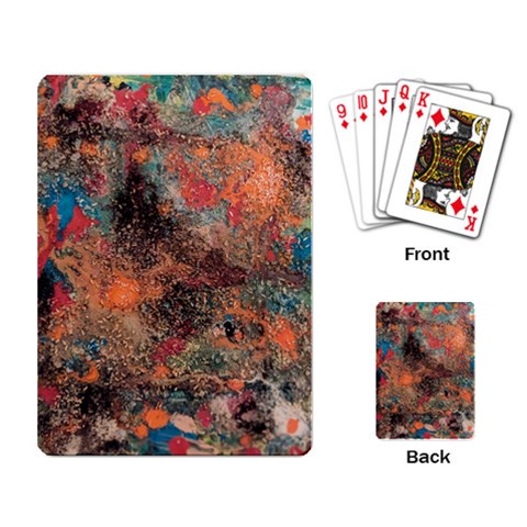 abstraction 22 Playing Cards Single Design (Rectangle) from ArtsNow.com Back