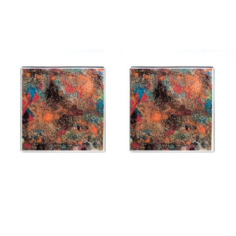 abstraction 22 Cufflinks (Square) from ArtsNow.com Front(Pair)