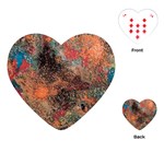 abstraction 22 Playing Cards Single Design (Heart)