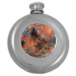 abstraction 22 Round Hip Flask (5 oz)