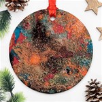 abstraction 22 Round Ornament (Two Sides)