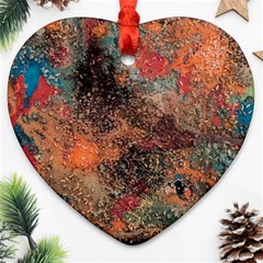 abstraction 22 Heart Ornament (Two Sides) from ArtsNow.com Front