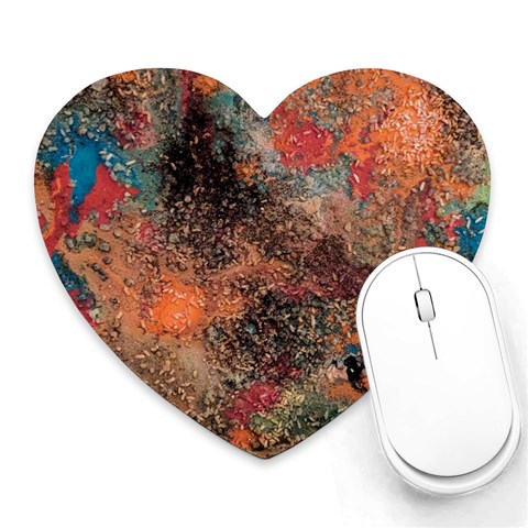 abstraction 22 Heart Mousepad from ArtsNow.com Front