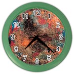 abstraction 22 Color Wall Clock