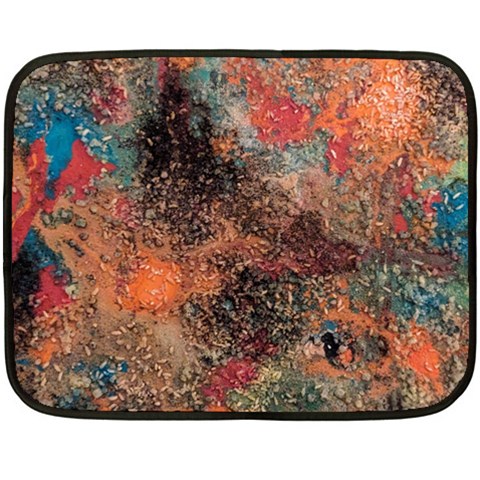 abstraction 22 35 x27  Two Sides Fleece Blanket (Mini) from ArtsNow.com 35 x27  Blanket Back
