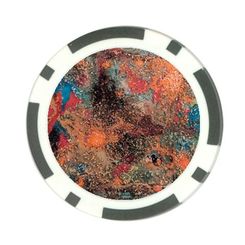 abstraction 22 Poker Chip Card Guard (10 pack) from ArtsNow.com Front