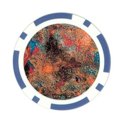 abstraction 22 Poker Chip Card Guard (10 pack) from ArtsNow.com Front
