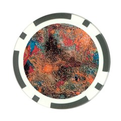 abstraction 22 Poker Chip Card Guard (10 pack) from ArtsNow.com Back