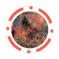 abstraction 22 Poker Chip Card Guard (10 pack) from ArtsNow.com Back
