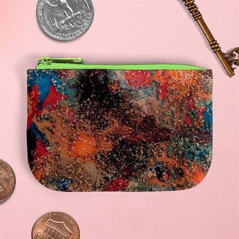 abstraction 22 Mini Coin Purse from ArtsNow.com Front
