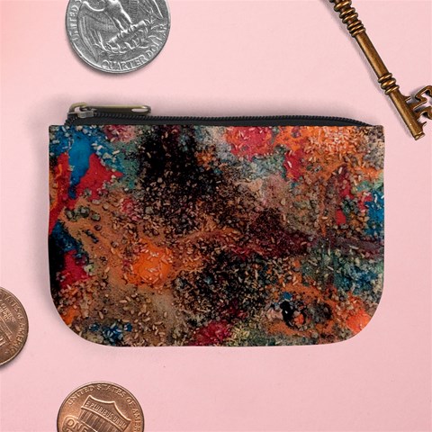 abstraction 22 Mini Coin Purse from ArtsNow.com Front