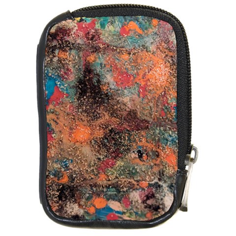 abstraction 22 Compact Camera Leather Case from ArtsNow.com Front