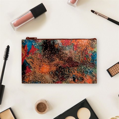 abstraction 22 Cosmetic Bag (Small) from ArtsNow.com Front