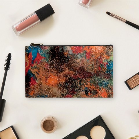 abstraction 22 Cosmetic Bag (Small) from ArtsNow.com Front