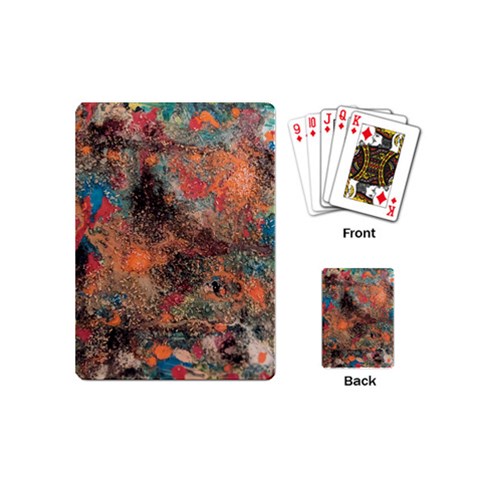 abstraction 22 Playing Cards Single Design (Mini) from ArtsNow.com Back