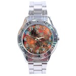 abstraction 22 Stainless Steel Analogue Watch