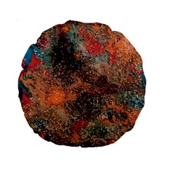 abstraction 22 Standard 15  Premium Round Cushions from ArtsNow.com Front