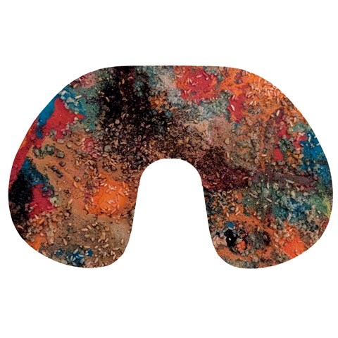 abstraction 22 Travel Neck Pillow from ArtsNow.com Front
