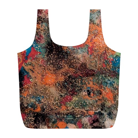 abstraction 22 Full Print Recycle Bag (L) from ArtsNow.com Front