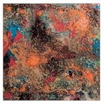 abstraction 22 36  x 36  Square Satin Scarf