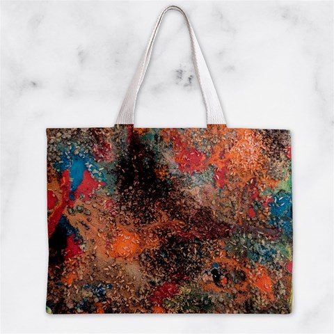 abstraction 22 Zipper Mini Tote Bag from ArtsNow.com Front