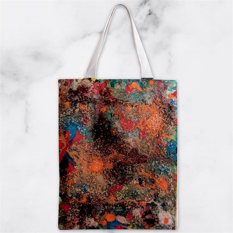 abstraction 22 Zipper Classic Tote Bag from ArtsNow.com Back
