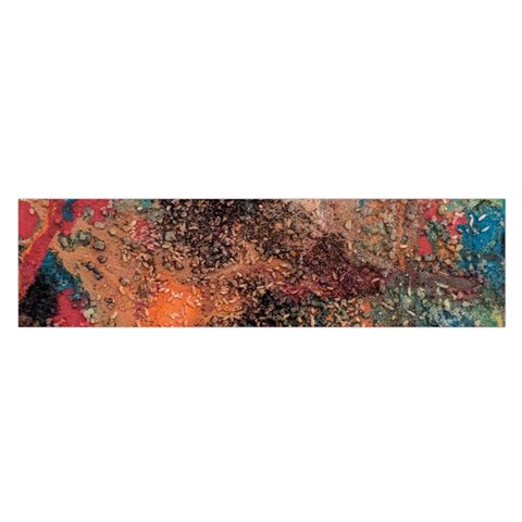 abstraction 22 16 x 60  Oblong Satin Scarf from ArtsNow.com Front