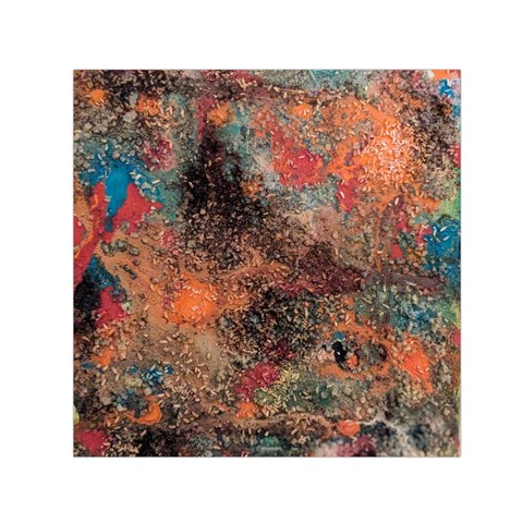abstraction 22 30  x 30  Large Square Satin Scarf from ArtsNow.com Front