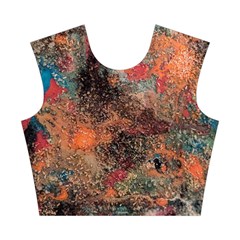abstraction 22 Cotton Crop Top from ArtsNow.com Front