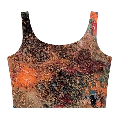 abstraction 22 Midi Sleeveless Dress from ArtsNow.com Top Front