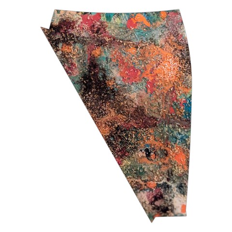 abstraction 22 Midi Wrap Pencil Skirt from ArtsNow.com Front Left