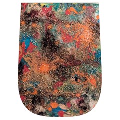 abstraction 22 Wristlet Pouch Bag (Small) from ArtsNow.com Left Side