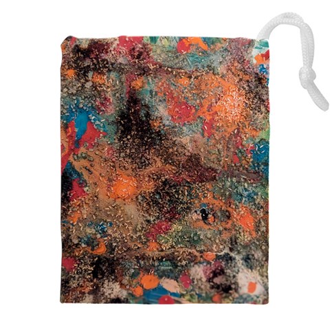 abstraction 22 Drawstring Pouch (5XL) from ArtsNow.com Front