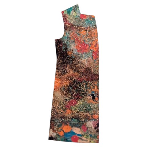 abstraction 22 Kids  Long Sleeve Velvet Lounge Robe from ArtsNow.com Front Right