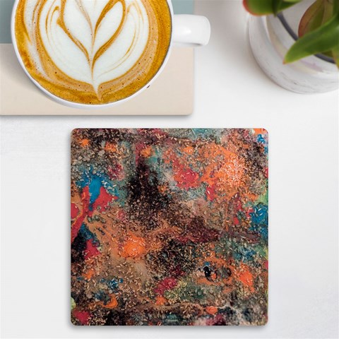 abstraction 22 UV Print Square Tile Coaster  from ArtsNow.com Front