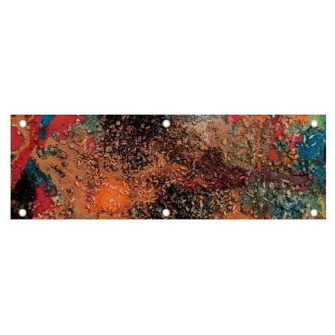 abstraction 22 Banner and Sign 6  x 2  from ArtsNow.com Front