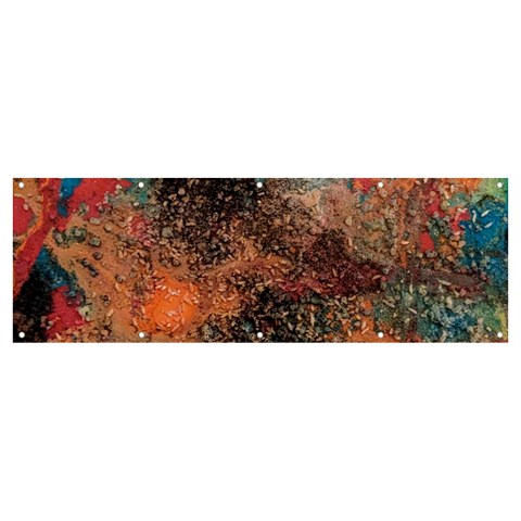 abstraction 22 Banner and Sign 12  x 4  from ArtsNow.com Front