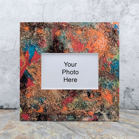 abstraction 22 White Box Photo Frame 4  x 6  from ArtsNow.com Front